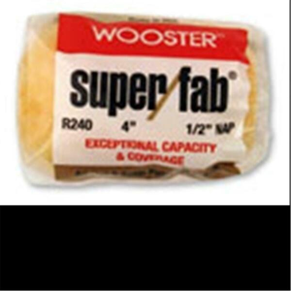 Wooster R240 12 in. Super Fab 0.5 in. Nap Roller Cover 71497157010